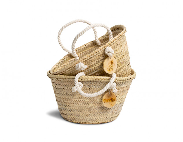 cesto capazo de palma carelia