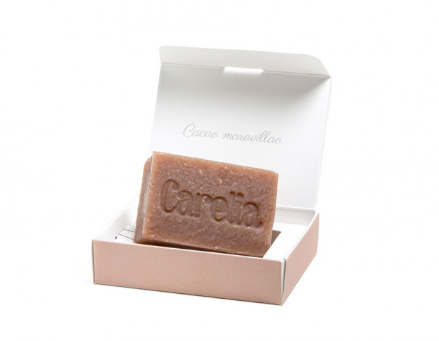 pastilla de jabón de Cacao Eco