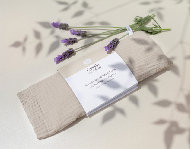 almohada de aromaterapia
